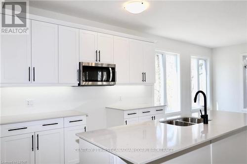 108 Christopher Court, London, ON - Indoor Photo Showing Kitchen With Double Sink