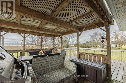 21217 Taits Road, Southwest Middlesex, ON - Outdoor With Deck Patio Veranda With Exterior