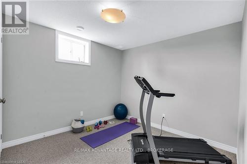 14488 Putnam Road, Malahide, ON - Indoor Photo Showing Gym Room