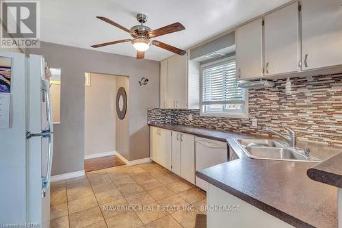 143 Innes Street, Ingersoll, ON - Indoor Photo Showing Kitchen With Double Sink