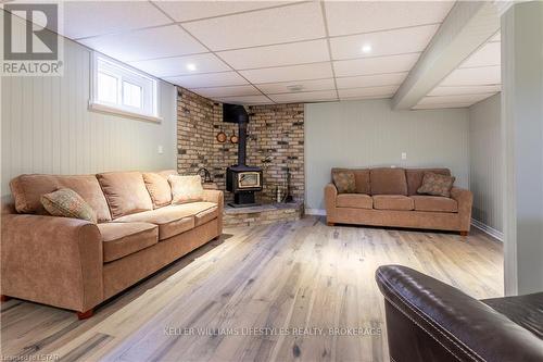 77 Cavendish Cres, London, ON - Indoor With Fireplace
