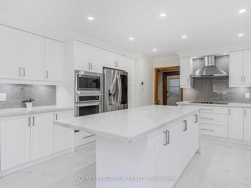 20369 Centre St, East Gwillimbury, ON - Indoor Photo Showing Kitchen With Upgraded Kitchen