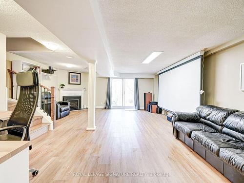 26-3265 South Millway, Mississauga, ON - Indoor Photo Showing Living Room With Fireplace