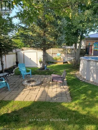 27 Robin Street, North Middlesex, ON - Outdoor With Deck Patio Veranda With Backyard