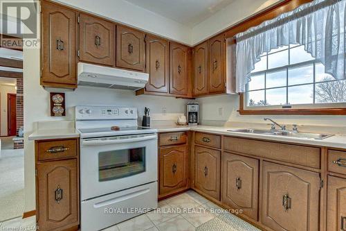 86 Lawton Street, St. Thomas, ON - Indoor Photo Showing Kitchen With Double Sink