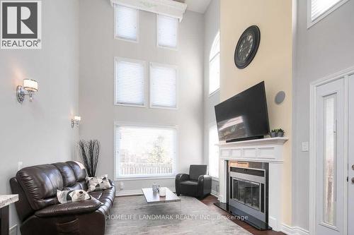 2151 Marc Lane, Burlington, ON - Indoor Photo Showing Living Room With Fireplace