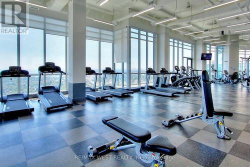 1708 - 10 Park Lawn Road, Toronto, ON - Indoor Photo Showing Gym Room