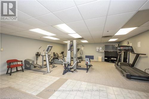301 - 1237 North Shore Boulevard E, Burlington, ON - Indoor Photo Showing Gym Room