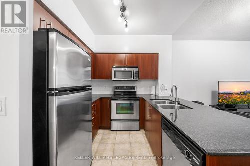 1101 - 509 Beecroft Road, Toronto, ON - Indoor Photo Showing Kitchen With Stainless Steel Kitchen With Double Sink