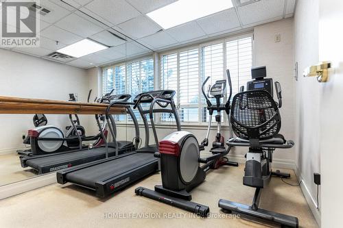305 - 801 Lawrence Avenue E, Toronto, ON - Indoor Photo Showing Gym Room