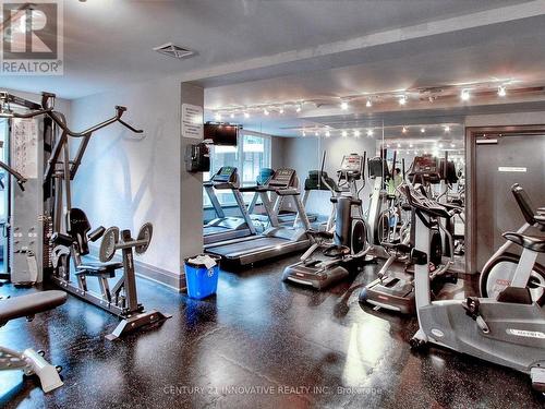 1510 - 35 Hayden Street E, Toronto, ON - Indoor Photo Showing Gym Room