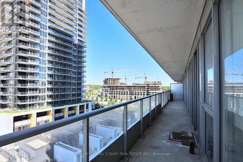 811 - 115 Mcmahon Drive, Toronto, ON - Outdoor With Balcony With Exterior
