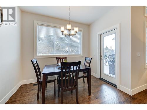 12764 Cliffshore Drive, Lake Country, BC - Indoor Photo Showing Dining Room