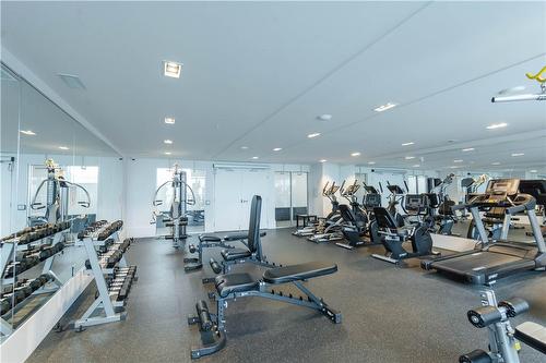 16 Concord Place|Unit #609, Grimsby, ON - Indoor Photo Showing Gym Room