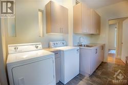 Laundry room conveniently on main floor - 