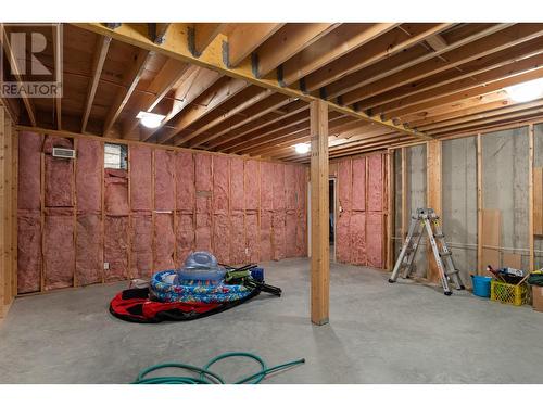 7760 Okanagan Landing Road Unit# 12, Vernon, BC - Indoor Photo Showing Basement