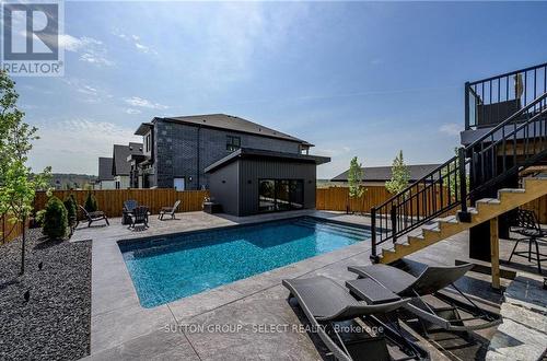 83 Daventry Way, Middlesex Centre, ON - Outdoor With In Ground Pool