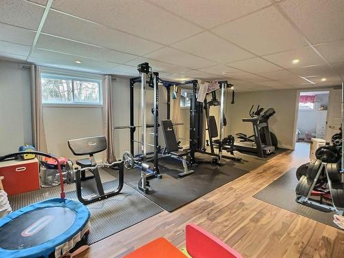 Family room - 176 Rue Du Parc, Témiscaming, QC - Indoor Photo Showing Gym Room