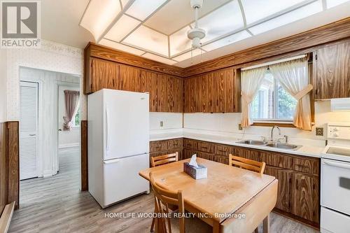 4 Treleaven Drive, Brampton, ON - Indoor Photo Showing Kitchen With Double Sink