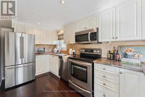 73 Lakeside Beach Road, Scugog, ON - Indoor Photo Showing Kitchen With Stainless Steel Kitchen