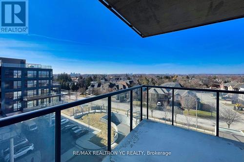 610 - 9090 Yonge Street, Richmond Hill, ON - Outdoor With Balcony With View With Exterior