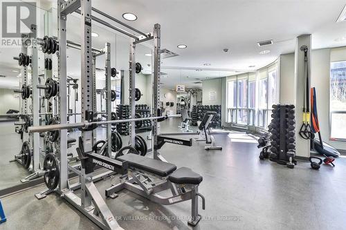 815 - 1005 King Street W, Toronto, ON - Indoor Photo Showing Gym Room