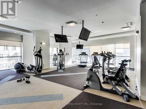 #401 - 100 Western Battery Road, Toronto, ON - Indoor Photo Showing Gym Room