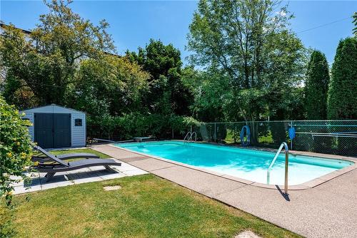12 Princess Ann Circle, St. Catharines, ON - Outdoor With In Ground Pool With Backyard