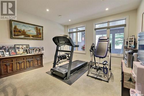 35 Hanley Crescent, Edenwold Rm No. 158, SK - Indoor Photo Showing Gym Room