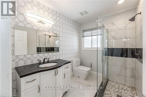 Upper - 477 Glancaster Road, Hamilton, ON - Indoor Photo Showing Bathroom