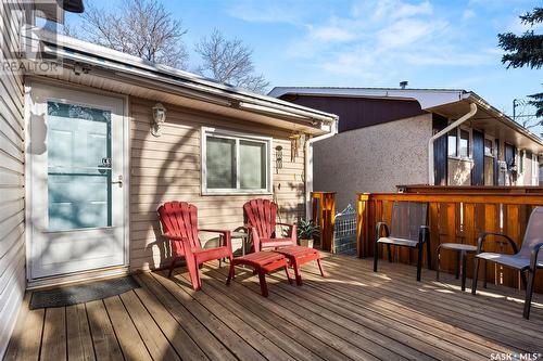 1030 Fort Street, Regina, SK - Outdoor With Deck Patio Veranda With Exterior