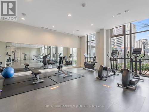 1105 - 66 Forest Manor Road, Toronto, ON - Indoor Photo Showing Gym Room