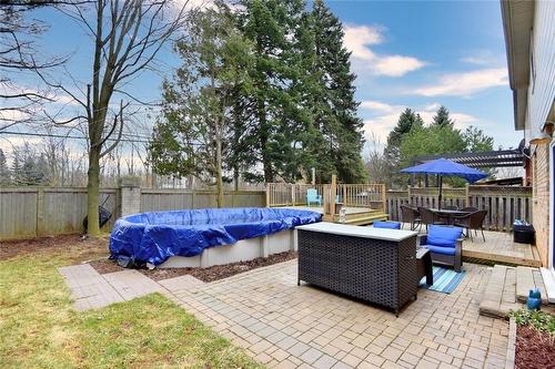 16 Derbyshire Street, Ancaster, ON - Outdoor With Above Ground Pool