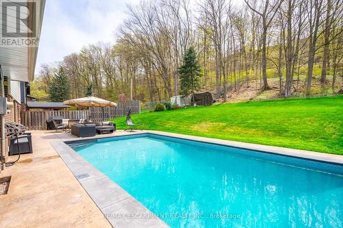 52 Maple Drive, Hamilton, ON - Outdoor With In Ground Pool With Backyard