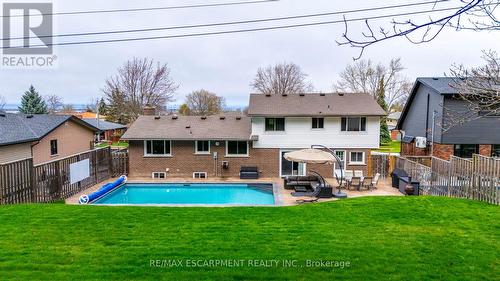 52 Maple Drive, Hamilton, ON - Outdoor With In Ground Pool With Deck Patio Veranda With Backyard With Exterior