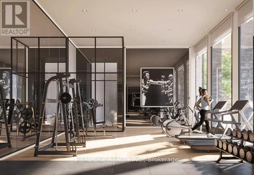 1119 - 1 Jarvis Street, Hamilton, ON - Indoor Photo Showing Gym Room