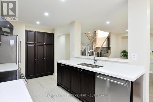 123 Bedrock Drive, Hamilton, ON - Indoor Photo Showing Kitchen With Double Sink