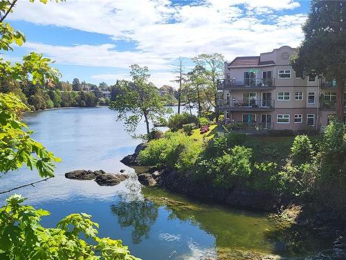 404-1085 Tillicum Rd, Esquimalt, BC - Outdoor With Body Of Water With Balcony With View