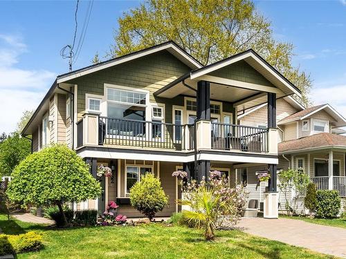 652 Kent Rd, Saanich, BC - Outdoor With Balcony With Deck Patio Veranda With Facade