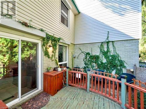655 Woodcrest Boulevard, London, ON - Outdoor With Deck Patio Veranda With Exterior