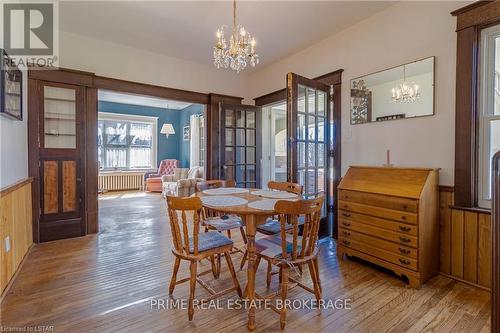 184 Mill Street, North Middlesex, ON - Indoor Photo Showing Dining Room