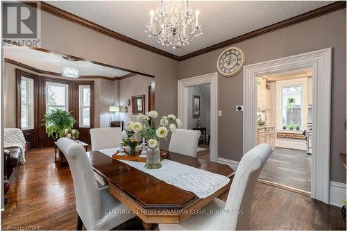 38803 Talbot Line, Southwold, ON - Indoor Photo Showing Dining Room