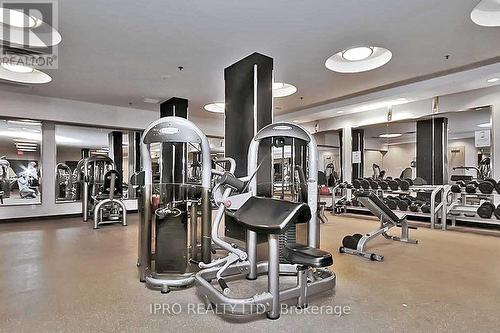 1609 - 50 Absolute Avenue, Mississauga, ON - Indoor Photo Showing Gym Room