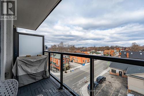 411 - 101 Locke Street S, Hamilton, ON - Outdoor With Balcony With Exterior