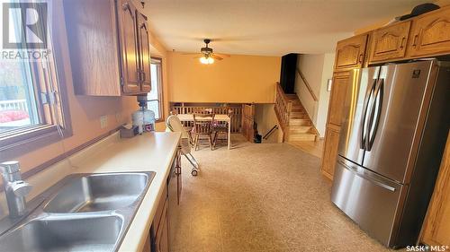 1628 Barton Drive, Prince Albert, SK - Indoor Photo Showing Kitchen With Double Sink