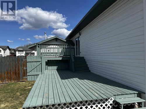 4425 Heritage Crescent, Fort Nelson, BC - Outdoor With Deck Patio Veranda With Exterior
