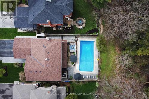 24 Delayne Drive, Aurora, ON - Outdoor With In Ground Pool With View