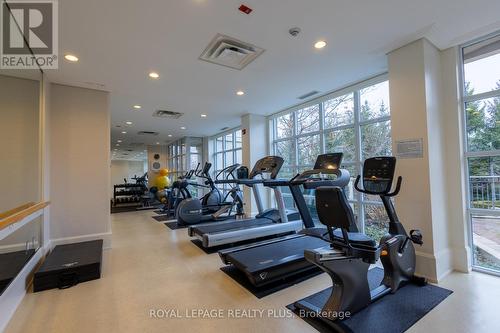 212 - 2855 Bloor Street W, Toronto, ON - Indoor Photo Showing Gym Room