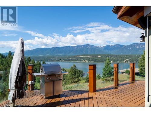 4750 Lakehill  Road, Windermere, BC - Outdoor With Body Of Water With Deck Patio Veranda With View