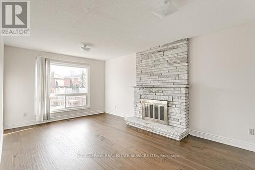 1453 Mayors Manor, Oakville, ON - Indoor Photo Showing Living Room With Fireplace